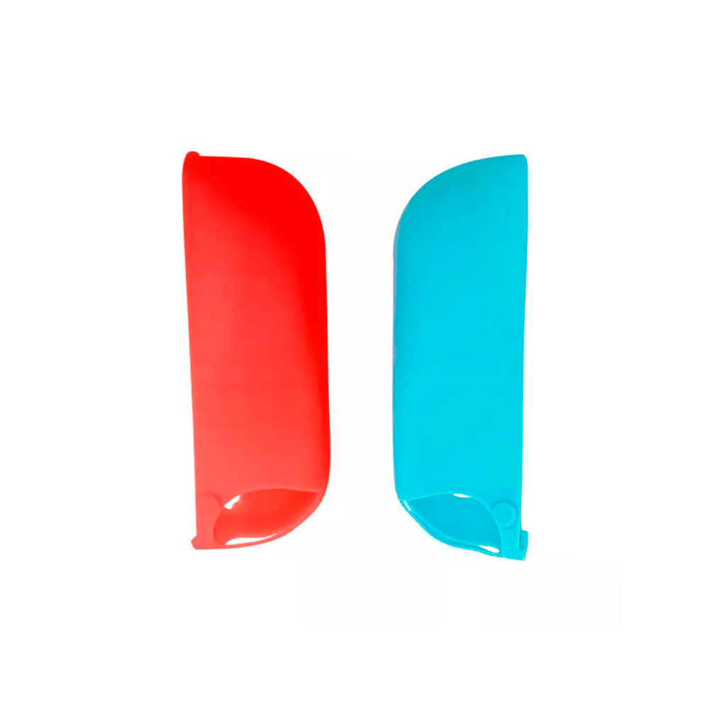 Imagen 2 del producto Estuche 7 In 1 Silicona Gel Protection Kit Nintendo Switch Oled Red Blue