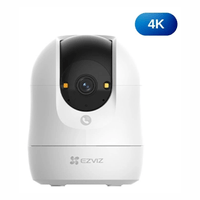 Cámara de seguridad EZVIZ C6N G1 para interior, 4K 8MP, Wi-Fi, infrarrojo inteligente hasta 10 m, rotativa 360°, audio bidireccional, blanco