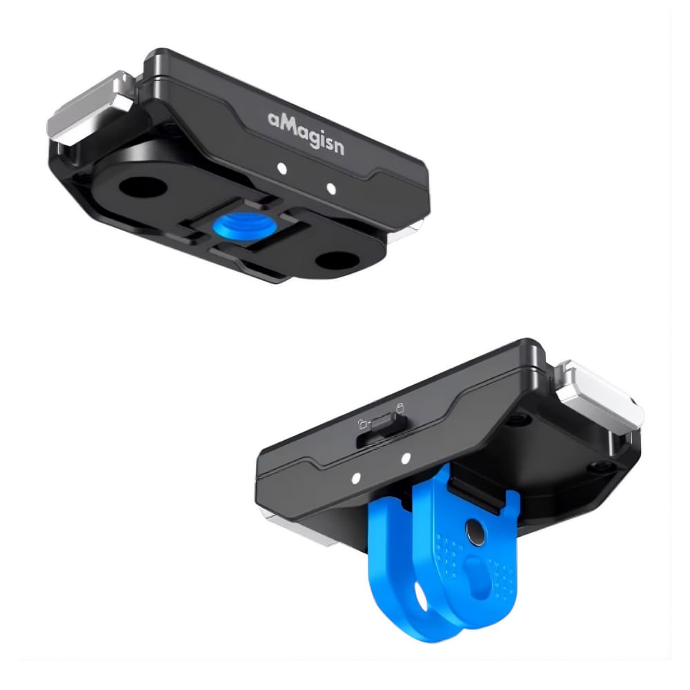 Imagen 2 del producto Soporte portátil Amagisn, compatible con Insta 360 X5, X4 Air, Ace Pro, Ace Pro 2, negro