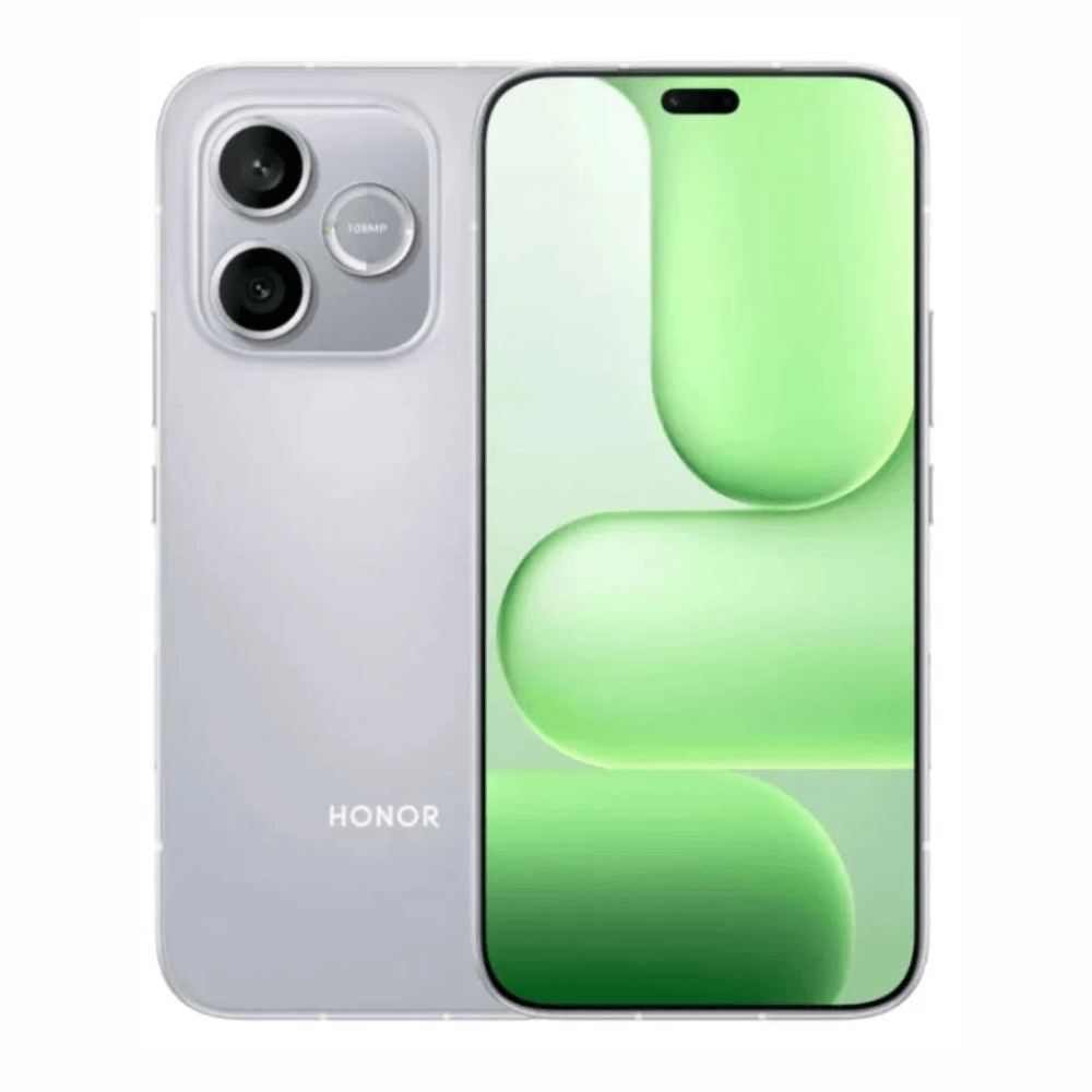 Imagen 2 del producto Celular Honor 600e 256GB, 8GB RAM, cámara trasera 108MP + 5MP y frontal 16MP, AMOLED 6.6"", grey + audífonos Choice Earbuds X7 Lite