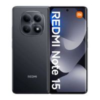 Celular Xiaomi Redmi Note 15 4G 128GB, 6GB RAM, cámara 108MP y frontal 16MP, pantalla 6.77"", negro
