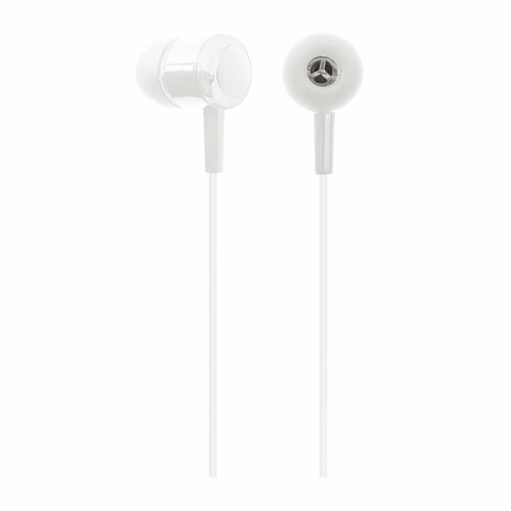 Imagen 2 del producto Audífonos in ear Izuum PJT-DEP2412WH, micrófono incorporado, cable de 120 cm, jack de 3.5 mm, blanco