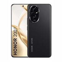 Celular Honor 200 256GB, 12GB RAM, cámara trasera 50MP + 12MP + 50MP y frontal 50MP, OLED 6.7"", negro