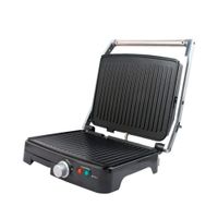 Sandwichera grill Imaco IG2923 1800W, apertura 180 grados, placas antiadherentes, recolector de grasa