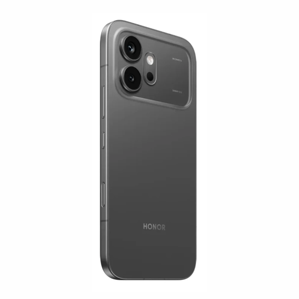 Imagen 2 del producto Celular Honor 600 5G 256GB, 8GB RAM, cámara trasera 200MP y frontal 50MP, AMOLED 6.57"", negro + Honor Choice Watch 2i