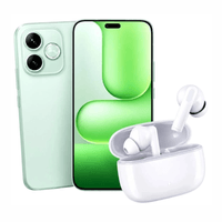 Celular Honor 600e 256GB, 8GB RAM, cámara trasera 108MP y frontal 16MP, AMOLED 6.6"", sprout green + audífonos Honor Choice Earbuds X7 Lite