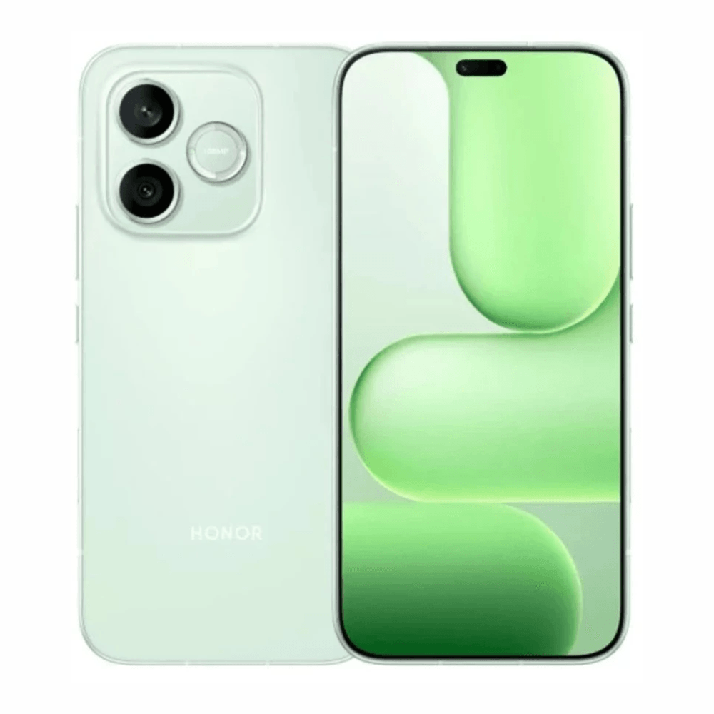 Imagen 2 del producto Celular Honor 600e 256GB, 8GB RAM, cámara trasera 108MP y frontal 16MP, AMOLED 6.6"", sprout green + audífonos Honor Choice Earbuds X7 Lite