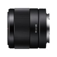 Lente Sony SEL28F20 gran angular prime, F2, Montura E Full Frame
