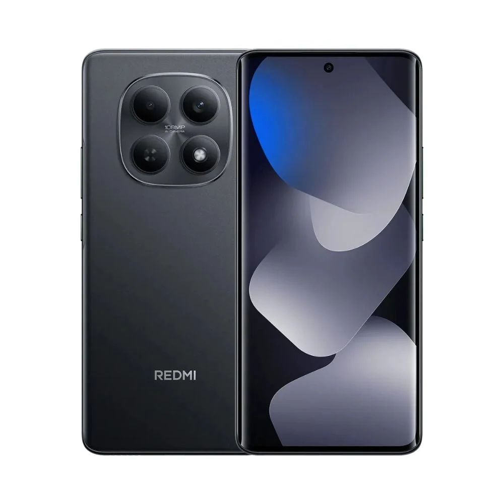 Imagen 2 del producto Celular Xiaomi Redmi Note 15 Pro 5G 256GB, 8GB RAM, cámara 200MP y frontal 20MP, pantalla 6.83"", chip + eSIM, negro + cargador 45W