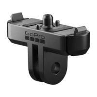 Soporte GoPro con cierre magnético, compatible con Hero 13, Max 2, Mission 1, Mission 1 Pro, Lit Hero, negro