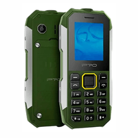 Celular Ipro SHARK II 2G DS 32MB, 32MB RAM, cámara trasera 0.08MP, LCD TFT 2.0"", green