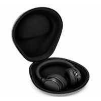 Estuche tapa dura Izuum para audífonos on ear, antigolpes, gris