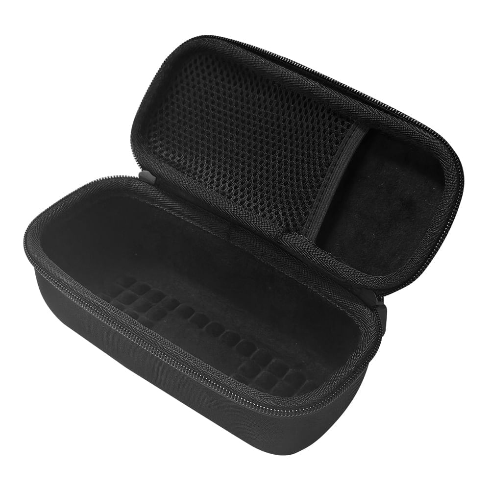 Imagen 2 del producto Estuche para parlante Roadtrip Flip 7 de JBL, nylon + EVA, rígido, protección contra golpes, rayones, caídas y polvo, negro