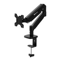 Rack Soporte para monitor de escritorio Xtrike Me HT-20, para 1 monitor 13""- 32"", rotación 360°, flexible, negro