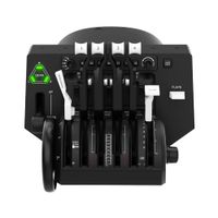 Cuadrante de potencia Honeycomb Bravo Throttle Quadrant para simulador de vuelo, autopiloto, USB, PC y Mac, negro