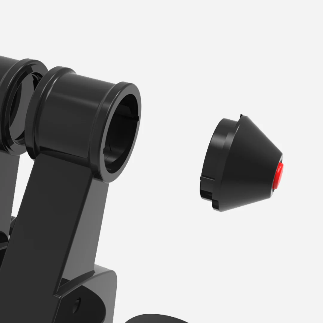 Imagen 2 del producto Kit de palancas Honeycomb Throttle Pack Airbus A319-A380 para Bravo Throttle Quadrant, con reversa, negro y gris