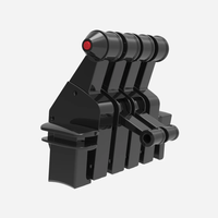 Kit de palancas Honeycomb Throttle Pack Airbus A319-A380 para Bravo Throttle Quadrant, con reversa, negro y gris