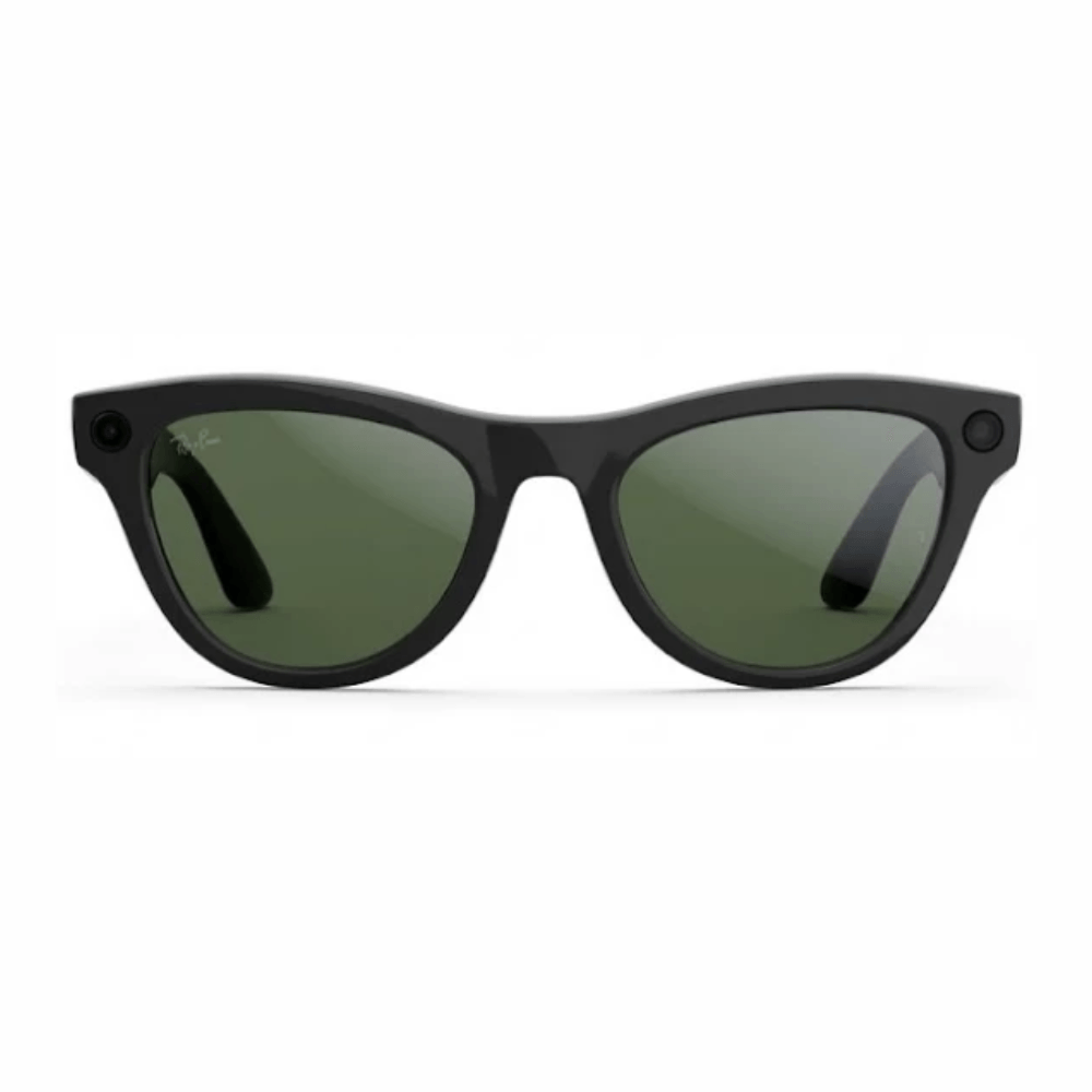 Imagen 2 del producto Lentes inteligentes Ray-Ban Meta Skyler Gen 2, cámara 12MP, almacenamiento 32GB, batería hasta 8 horas, audio Open-Ear, negro