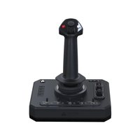 Joystick de vuelo Honeycomb Foxtrot Aviation Stick para simulador, Hall Effect 16 bits, USB, PC y Mac, negro