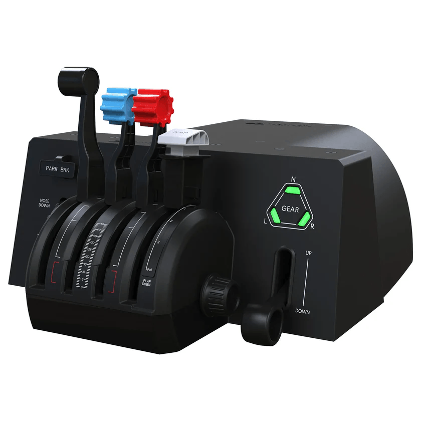 Imagen 2 del producto Cuadrante de potencia Honeycomb Bravo Throttle Quadrant Lite para simulador de vuelo, 4 palancas, USB, PC y Mac, negro