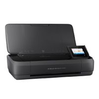 Impresora multifuncional HP OfficeJet 250 Mobile, inyección de tinta, inalámbrica, Wi-Fi, con cartuchos