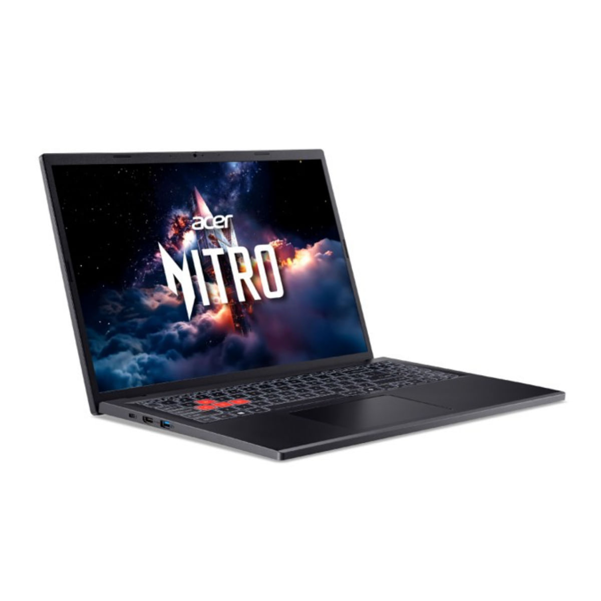 Imagen 2 del producto Laptop gamer Acer Nitro Lite 16 NL16-71G-58BW 16"", Intel Core i5 13420H, SSD 512GB, 16GB RAM, NVIDIA GeForce RTX 3050 6GB, FreeDOS, negro