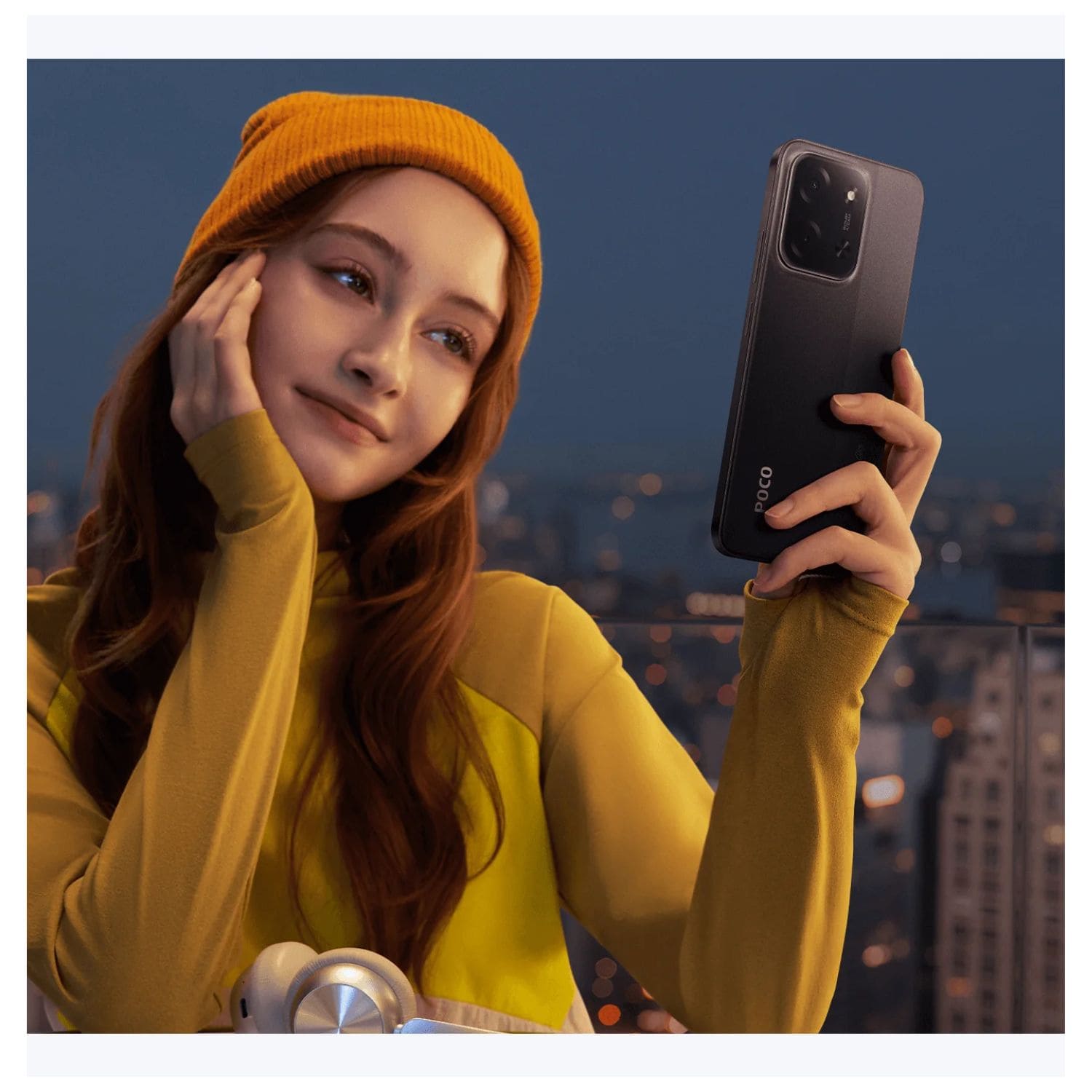 Imagen 2 del producto Celular Xiaomi Poco C85 4G 128GB, 6GB RAM, cámara 50MP y frontal 8MP, pantalla 6.9"", negro