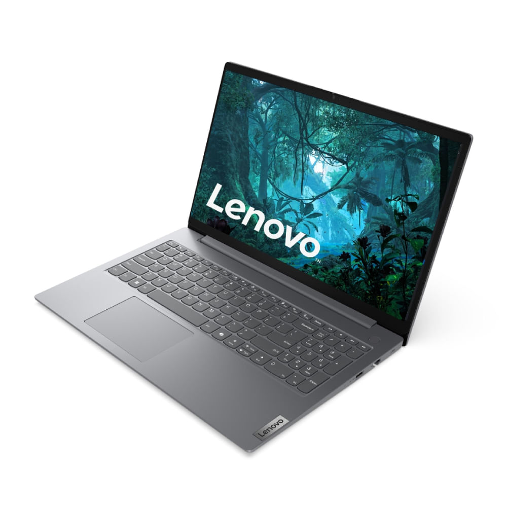 Imagen 2 del producto Laptop Lenovo V15 G5 IRL 15.6"", Intel Core 5 210H, 512 SSD, 8GB RAM, FreeDos - sin Sistema Operativo, gris