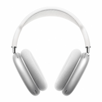 AirPods Max 1ra gen con cancelación de ruido, 9 micrófonos, hasta 20 horas, control de música y llamadas, silver