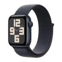 Apple Watch SE 2da generación, Retina LTPO OLED 40 mm, hasta 18 horas, correa Sport Loop negro S/M, midnight