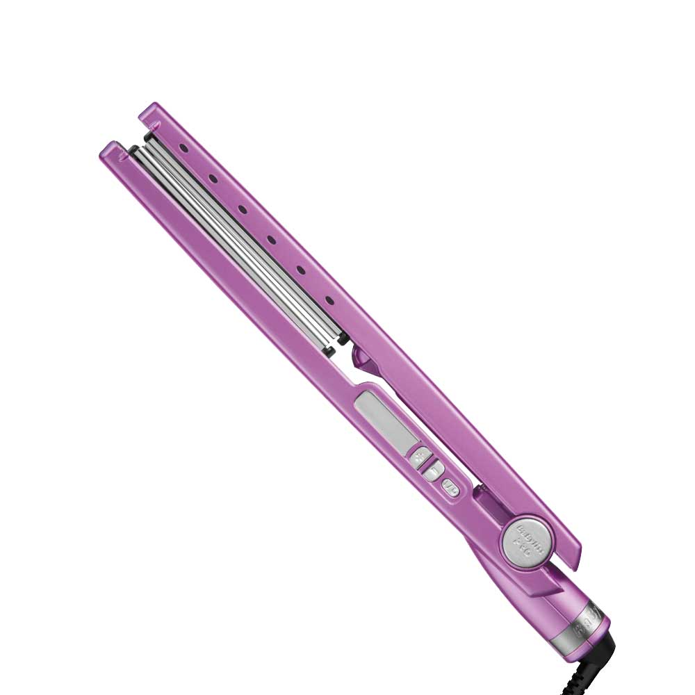 Imagen 2 del producto Set Babyliss Pro Nano Titanium: plancha iónica 32 mm, mini plancha y secador de viaje