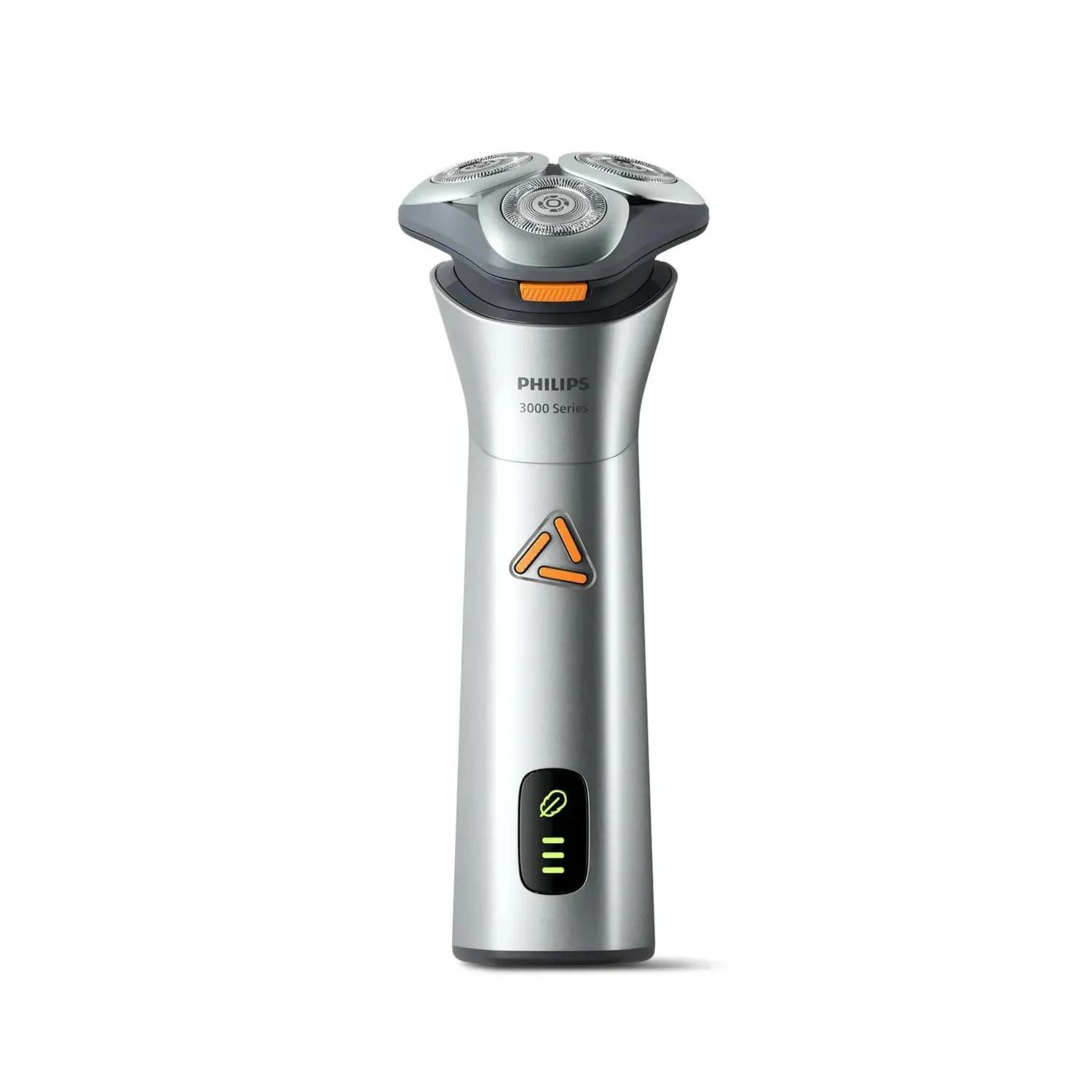 Afeitadora eléctrica Philips S3882, seco y húmedo, 3 cabezales, batería 50 min