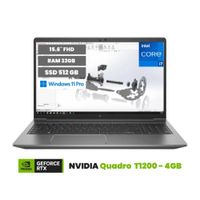 Laptop HP ZBook Power G8 15.6"", Intel Core i7, 512GB SSD, 32GB RAM, Windows 11 Pro, silver