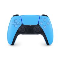 Mando PS5 DualSense inalámbrico, respuesta háptica, gatillos adaptativos, Starlight Blue
