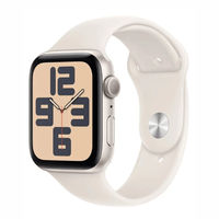 Apple Watch SE 2da generación 40 mm, Retina LTPO OLED 1.57"", GPS, ISO 22810:2010, hasta 18 horas, correa Sport Band S/M, Starlight
