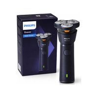 Afeitadora eléctrica Philips S1881, seco y húmedo, 3 cabezales, batería 35 min, azul
