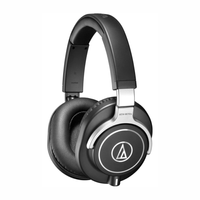 Audífonos de monitoreo Audio-Technica ATH-M70x, driver 45 mm, 35 ohmios, jack 3.5 mm, negro
