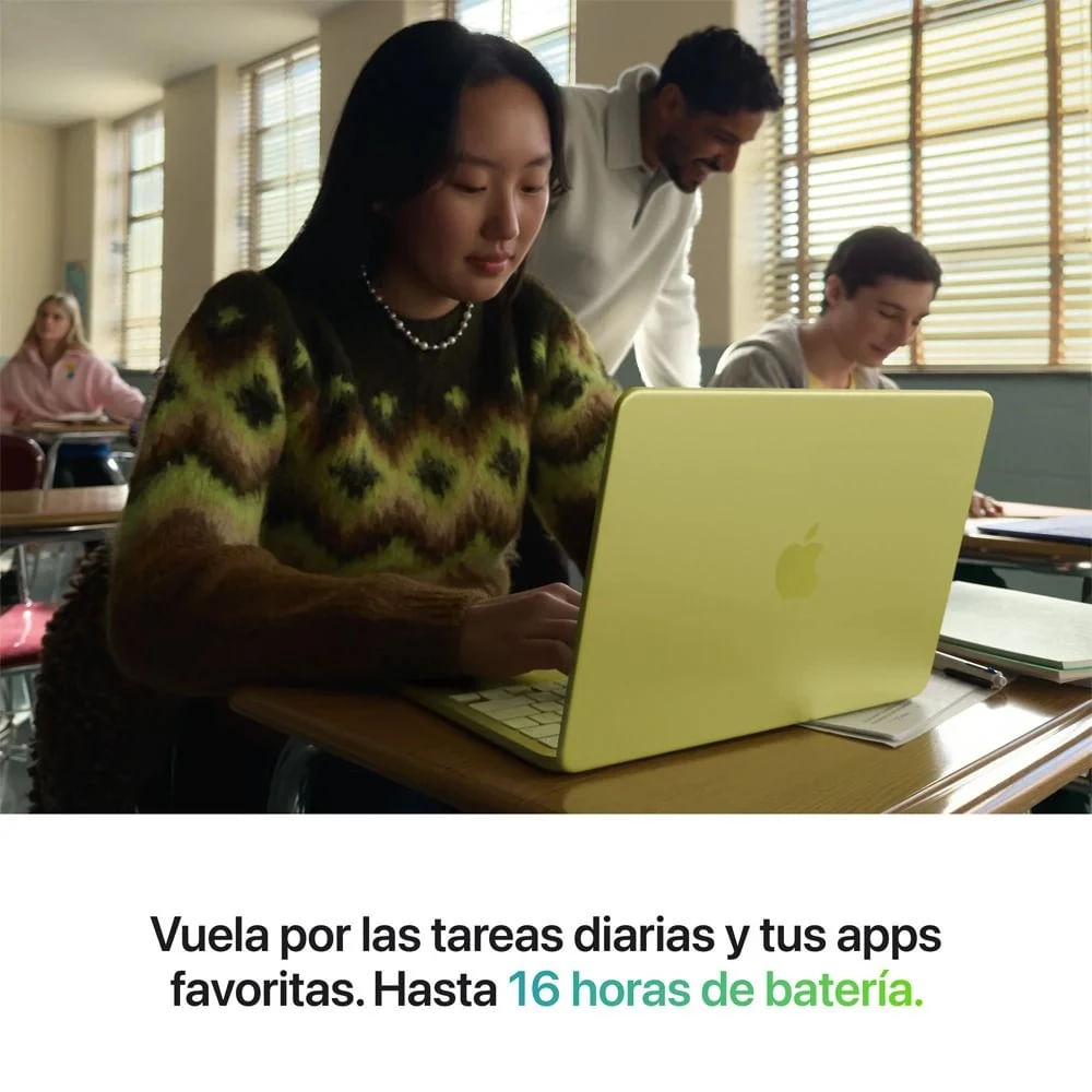 Imagen 2 del producto MacBook Neo 13"", A18 Pro, 256GB SSD, 8GB RAM, macOS, citrus