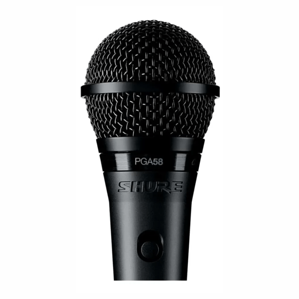 Imagen 2 del producto Micrófono dinámico Shure PGA58-XLR, cardioide, conexión XLR, 50 Hz-16 kHz, cable 4.57 m, negro