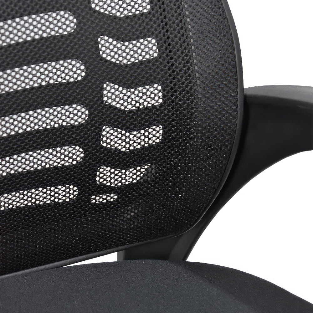 Imagen 2 del producto Silla de oficina Viggo Inius, cabecera regulable, soporte lumbar, basculante, negro