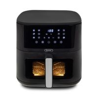 Freidora de aire Miray OFM-115 10L, panel digital, 12 programas, 1800W, negro