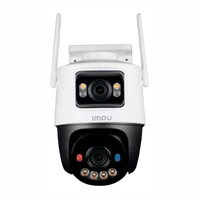 Cámara de seguridad Imou Cruiser Dual exterior, 10MP (5MP + 5MP), Wi-Fi 6, visión nocturna a color 30 m, 360° rotativa, blanco