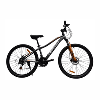Bicicleta montañera Turbo Sprint EL26 aro 26"", 21 velocidades, suspensión delantera, gris
