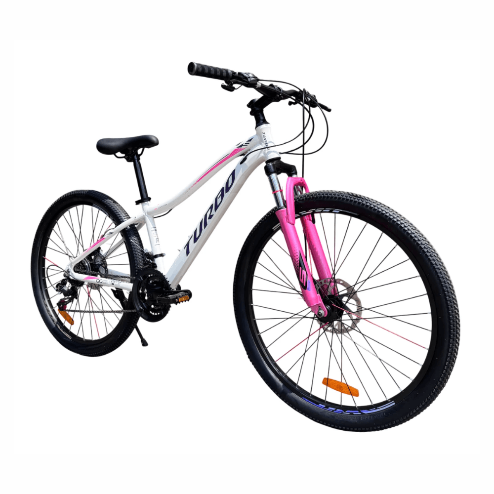 Imagen 2 del producto Bicicleta montañera Turbo Sprint EL26 aro 26"", 21 velocidades, suspensión delantera, blanco