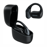 Audífonos Bluetooth true wireless Panasonic RB-F10DE-K open ear, IPX4, hasta 24 horas, negro