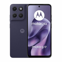Celular Motorola G17 256GB, 4GB RAM, cámara trasera 50MP + 5MP y frontal 32MP, LTPS 6.7"", Azul