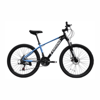 Bicicleta montañera Turbo Racing JY102 aro 26"", 21 velocidades, suspensión con bloqueo, azul