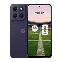 Celular Motorola G17 5G 128GB, 4GB RAM, cámara trasera 108MP y frontal 32MP, 6.8"", arándano