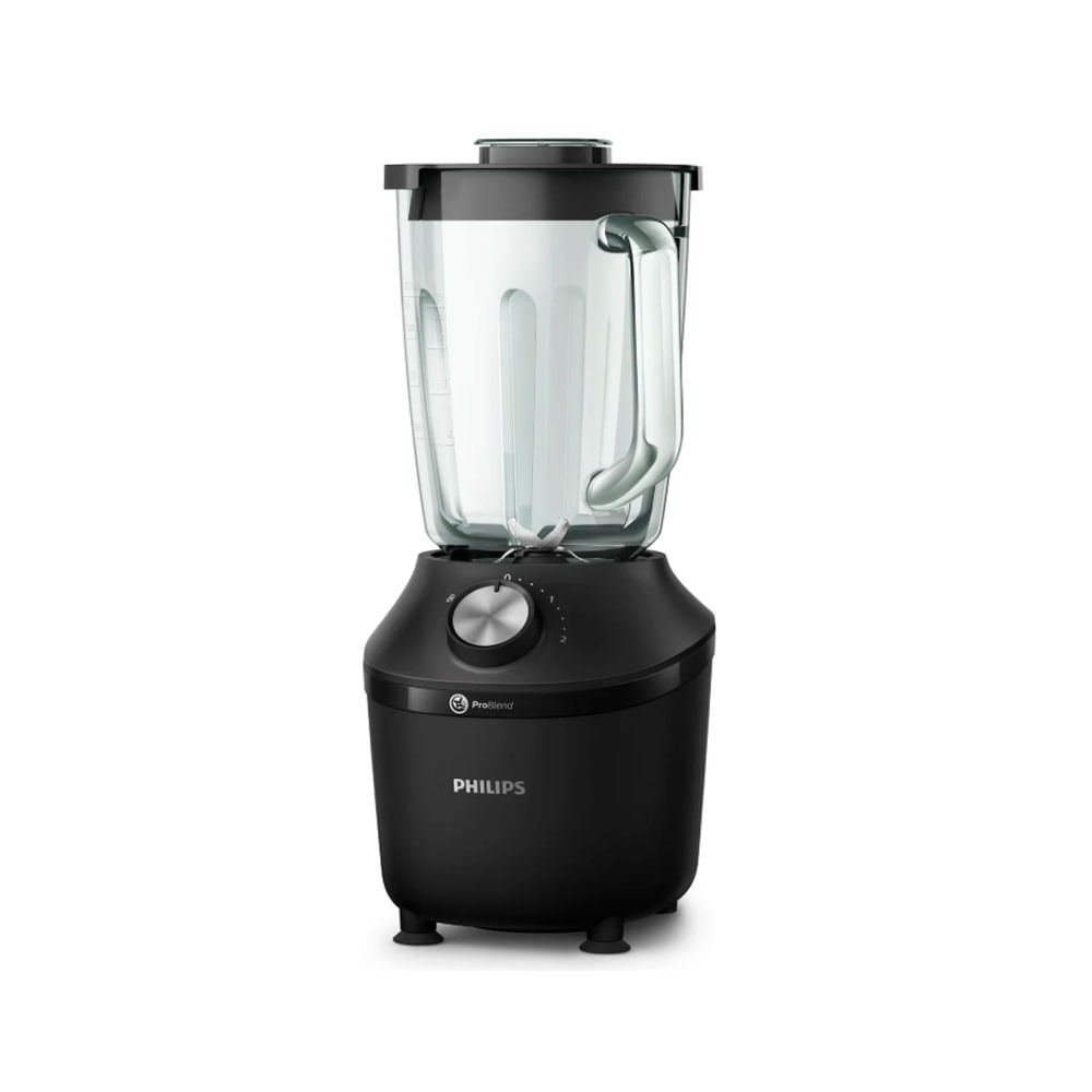 Imagen 2 del producto Licuadora Philips HR2291/41 ProBlend 600W, vaso de vidrio 2L, 2 velocidades, función Pulse