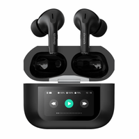 Audífonos Bluetooth true wireless AIWA AWTWSGPROB con cancelación de ruido, IPX4, hasta 4.5 horas, negro